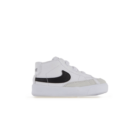 NIKE blazer BLAZER MID '77 CF CRIB BLANC/NOIR NEONATO