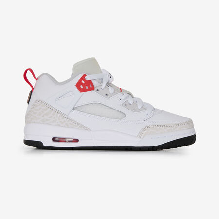 JORDAN Spizike JORDAN SPIZIKE LOW BIANCO/ROJO RAGAZZO