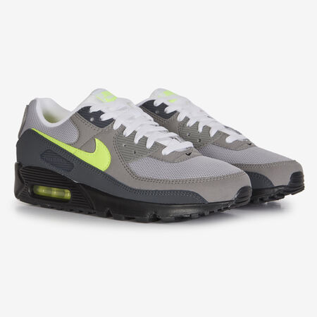 NIKE Air Max 90 AIR MAX 90 GRIGIO SCURO/GIALLO UOMO
