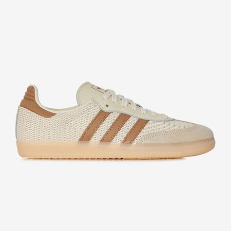 ADIDAS ORIGINALS samba SAMBA OG KNIT BEIGE/MARRONE DONNA