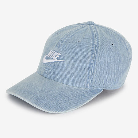 NIKE CASQUETTE CLUB DENIM BLU/BIANCO BAMBINO