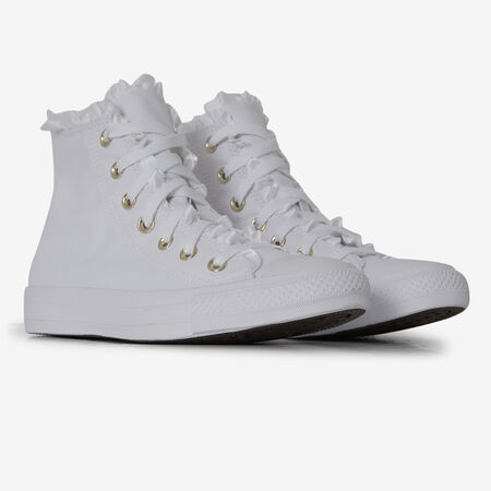 CONVERSE chuck taylor all star CTAS HI LACE BIANCO DONNA
