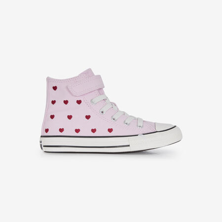 CONVERSE chuck taylor all star CHUCK TAYLOR ALL STAR HI VALENTINES CF ROSA/ROSSO BAMBINO