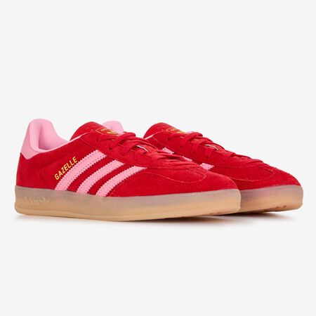 ADIDAS ORIGINALS gazelle GAZELLE INDOOR ROSSO/ROSA DONNA