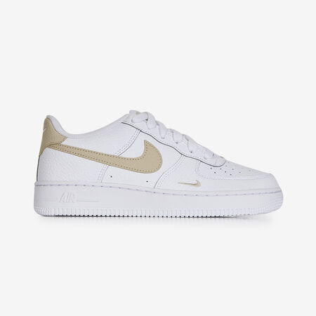 NIKE air force 1 AIR FORCE 1 LOW MINI SWOOSH BIANCO/BEIGE RAGAZZO
