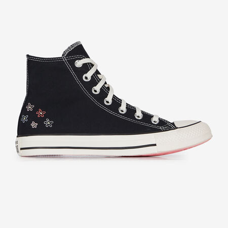 CHUCK TAYLOR ALL STAR HI LITLE FLORAL : NERO