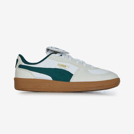 PUMA palermo PALERMO PREMIUM LEATHER BIANCO/VERDE RAGAZZO
