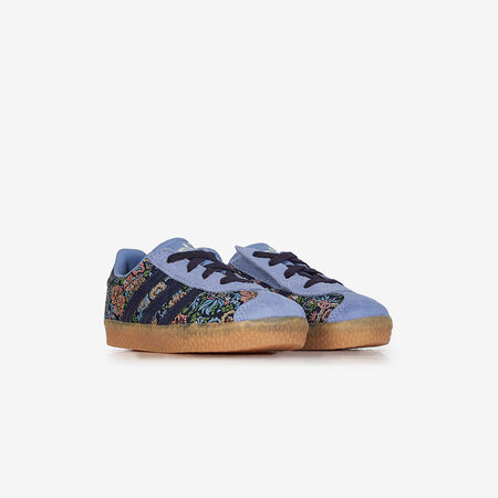 ADIDAS ORIGINALS gazelle GAZELLE LIBERTY BLU/MULTICOLORE NEONATO
