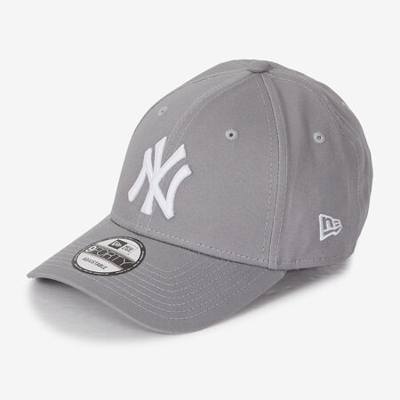NEW ERA 9FORTY NY ESSENTIAL GRIS/BLANC UOMO
