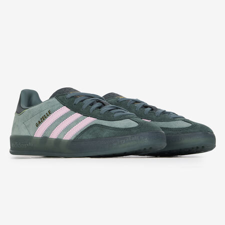 ADIDAS ORIGINALS gazelle GAZELLE INDOOR VERDE/ROSA DONNA