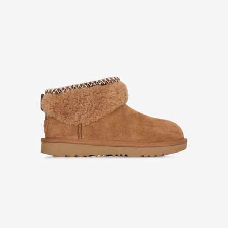UGG classic mini CLASSIC ULTRA MINI MAXI CURLY MARRONE BAMBINO