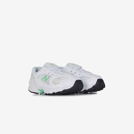 NEW BALANCE 530 530 EL BIANCO/VERDE NEONATO