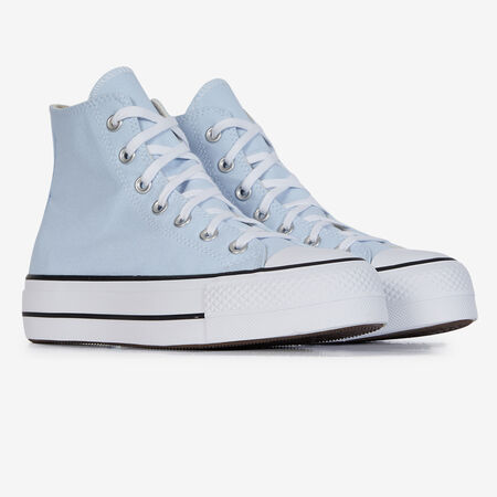 CONVERSE chuck taylor all star CHUCK TAYLOR ALL STAR LIFT HI BLU DONNA