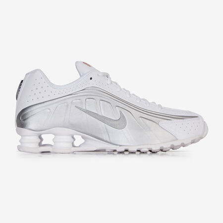NIKE shox SHOX R4 BIANCO/ARGENTO UOMO