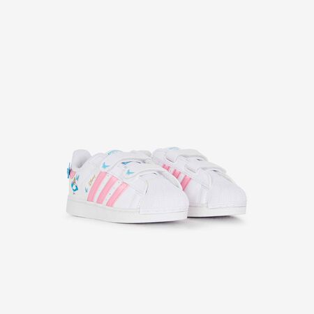 ADIDAS ORIGINALS superstar SUPERSTAR II CF ALICE IN WONDERLAND BIANCO/ROSA NEONATO