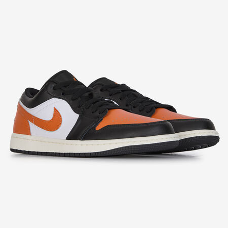 JORDAN AIR JORDAN 1 LOW BIANCO/ARANCIONE UOMO