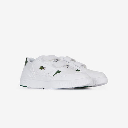 LACOSTE t-clip T-CLIP COLLEGE CF BLANC/VERT BAMBINO