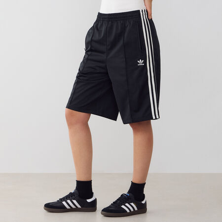 ADIDAS ORIGINALS SHORT 3 STRIPES LONG ADICOLOR NERO/BIANCO DONNA