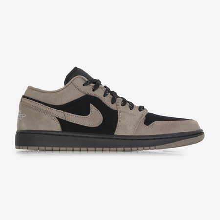 AIR JORDAN 1 LOW : NERO/MARRONE