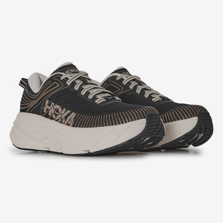 HOKA BONDI 7 NERO/ROSA DONNA