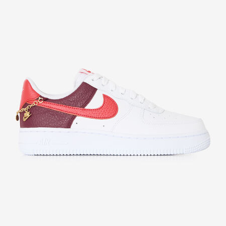 NIKE air force 1 AIR FORCE 1 LOW BIANCO/BORDEAUX DONNA