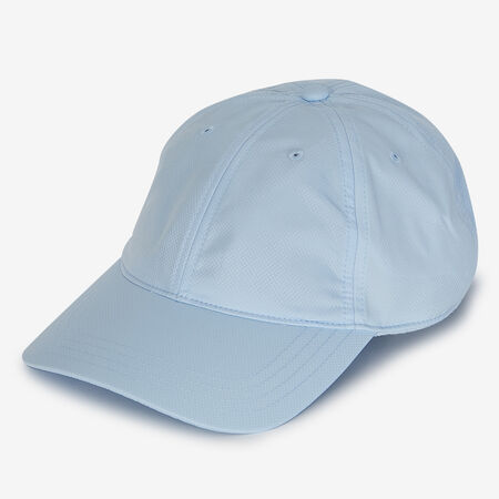 LACOSTE CASQUETTE SIDE LOGO CROCO BLU UOMO