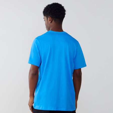 NIKE TEE SHIRT CLUB BLU/BIANCO UOMO