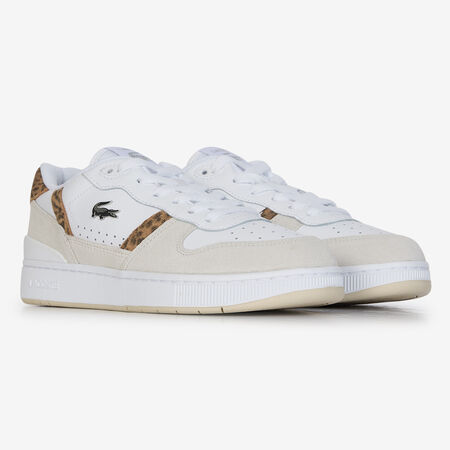 LACOSTE t-clip T-CLIP SET CHEETAH BIANCO DONNA