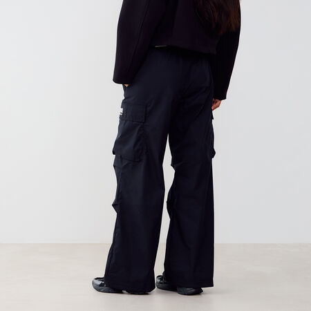 NIKE PANT JOGGER WIDE LEG WVN NERO/BIANCO DONNA