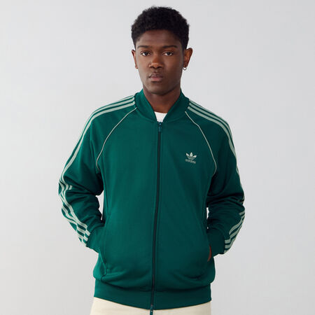 ADIDAS ORIGINALS JACKET TRACKTOP FZ ADICOLOR VERDE UOMO