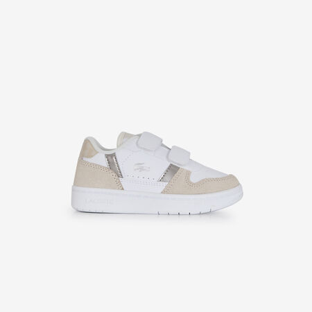 LACOSTE t-clip T-CLIP CF BIANCO/BEIGE NEONATO