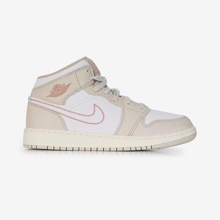 JORDAN air jordan 1 AIR JORDAN 1 MID BEIGE/BIANCO RAGAZZO