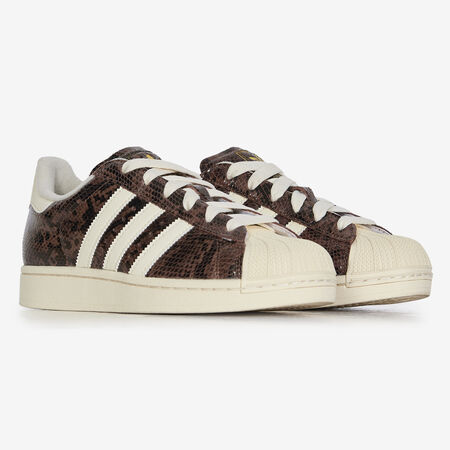 ADIDAS ORIGINALS superstar SUPERSTAR II SNAKE MARRON MARRONE DONNA