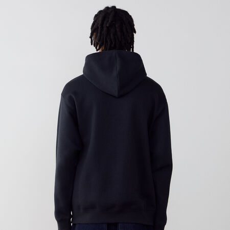 NEW BALANCE HOODIE SMALL LOGO NERO UOMO