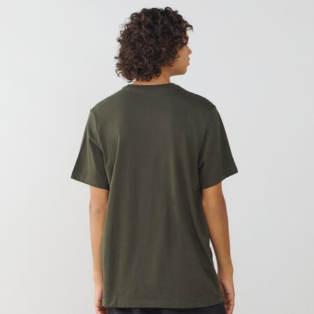 NIKE TEE SHIRT CLUB VERDE/BIANCO UOMO