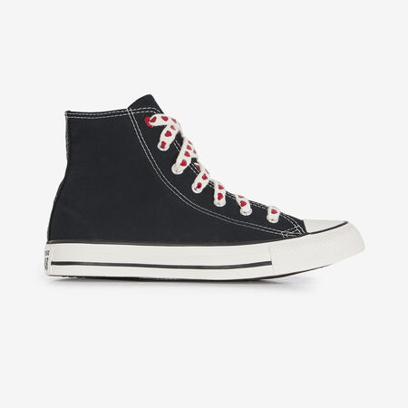 CHUCK TAYLOR ALL STAR HI VALENTINES : NERO/ROSSO