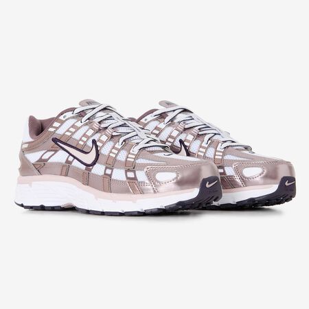 NIKE p-6000 P-6000 METALLIC BIANCO/ROSA DONNA