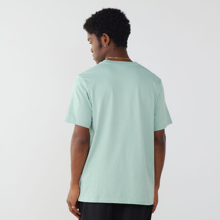 CONVERSE TEE SHIRT STAR CHEVRON EMBROIDERED VERDE/BIANCO UOMO