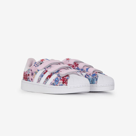 ADIDAS ORIGINALS superstar SUPERSTAR II CF LIBERTY ROSA/BIANCO BAMBINO