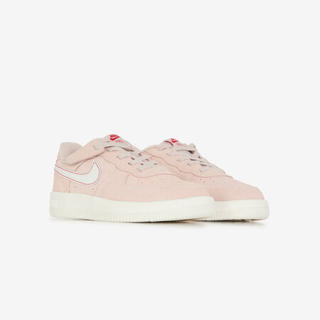 NIKE air force 1 AIR FORCE 1 LOW SUEDE ROSA/BIANCO BAMBINO