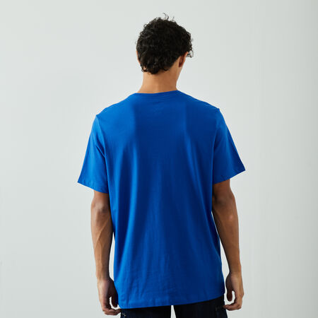 NIKE TEE SHIRT CLUB BLU/BIANCO UOMO