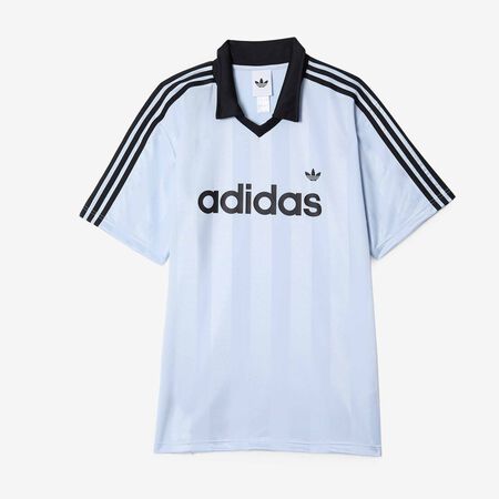 ADIDAS ORIGINALS JERSEY ARCHIVE COLLAR BLU UOMO