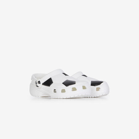CROCS CLASSIC CLOG FOOTBALL BIANCO/NERO NEONATO