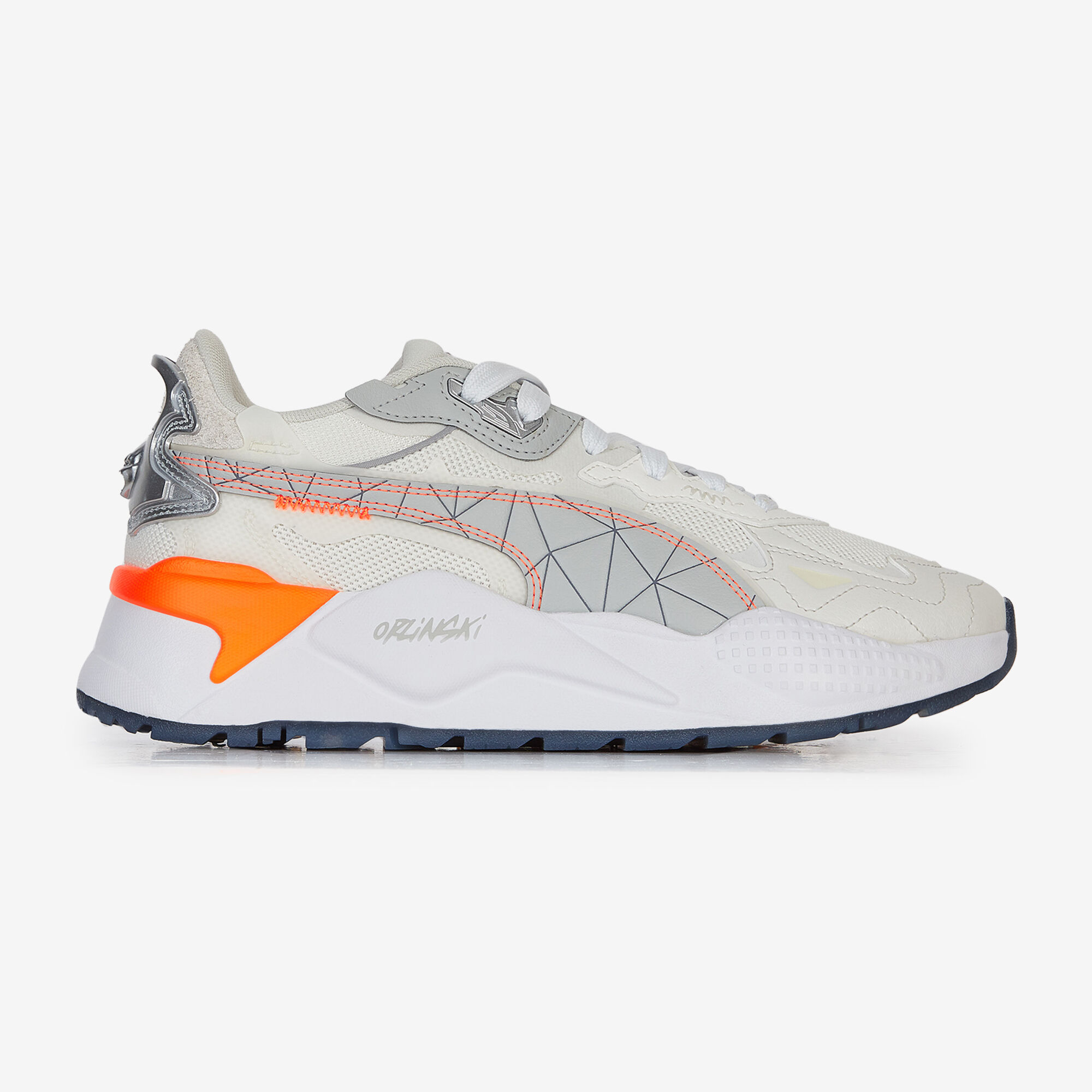Puma platform uomo arancione store