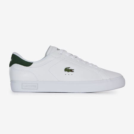 LACOSTE POWERCOURT BIANCO/VERDE UOMO