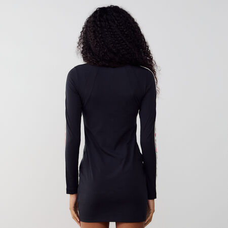 JORDAN DRESS JUMPMAN LS NERO/BIANCO DONNA