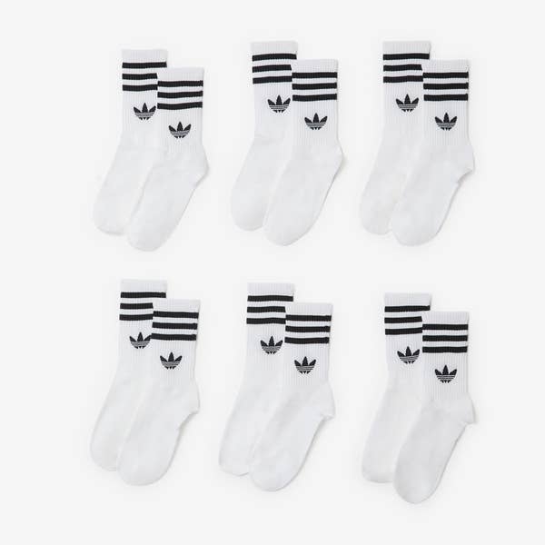 CHAUSSETTES X6 CREW 3 STRIPES