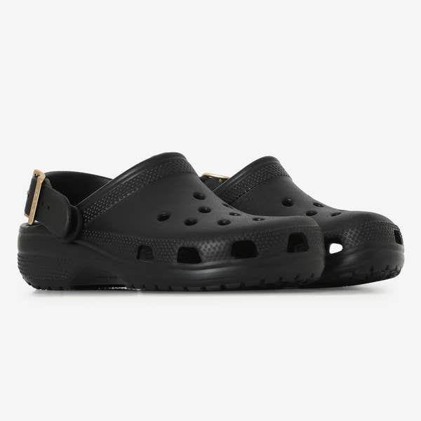 CLASSIC METALLIC BUCKLE CLOG