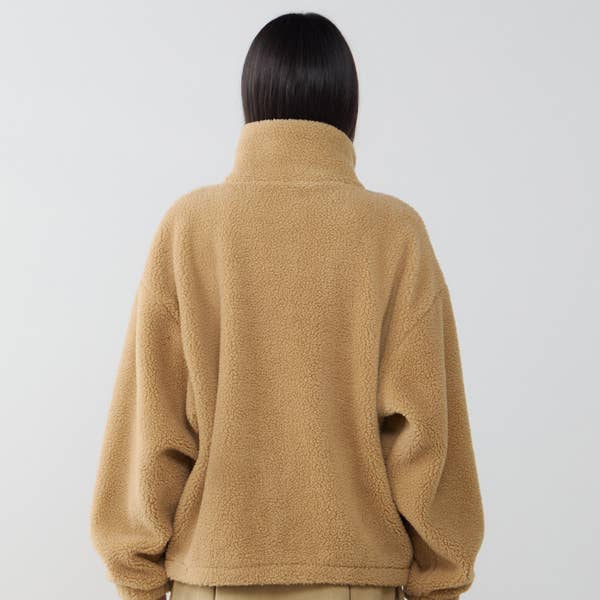 JACKET FZ TEDDY FLEECE