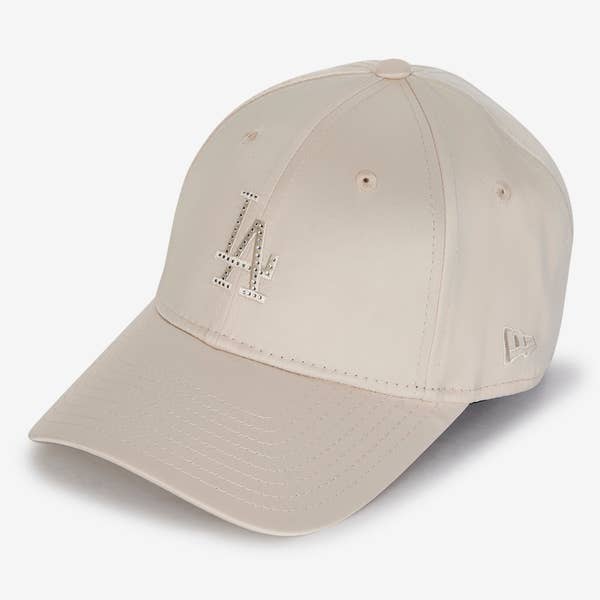9FORTY WOMEN LA SATIN RHINESTONE LOGO